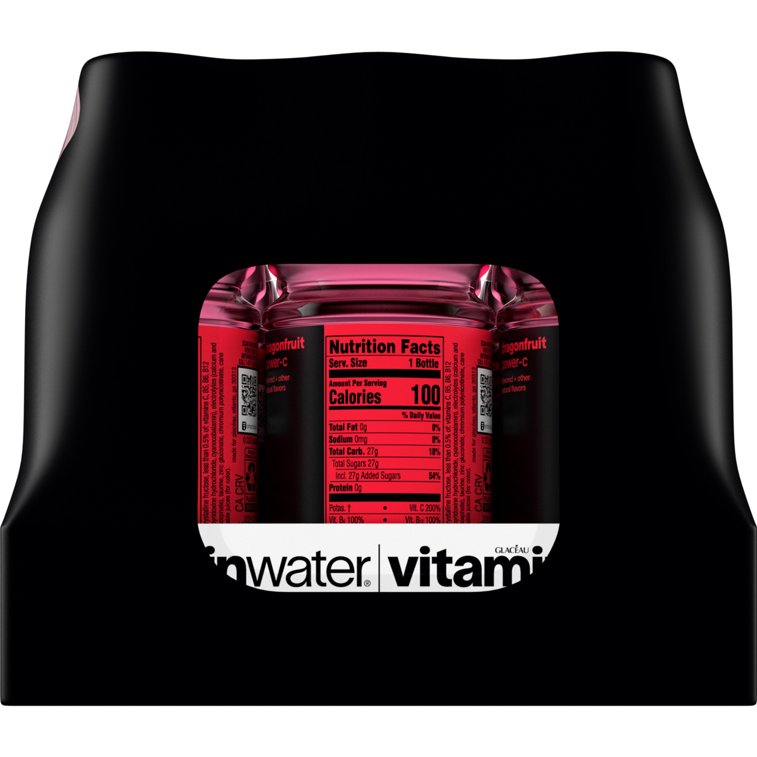 slide 5 of 6, vitaminwater power-c, dragonfruit Bottles- 12 ct, 12 ct; 20 oz