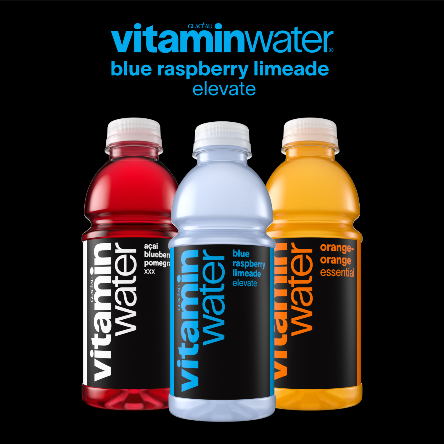 slide 5 of 6, Vitamin Water Blue Raspberry Lemonad - 20 oz, 20 oz