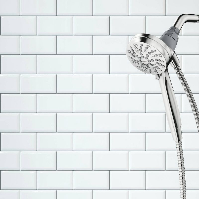 slide 5 of 11, Magnetix Engage 6-Function Dial Handheld Showerhead Chrome - Moen: EPA WaterSense, 59" Hose, 1.75 GPM, 1 ct