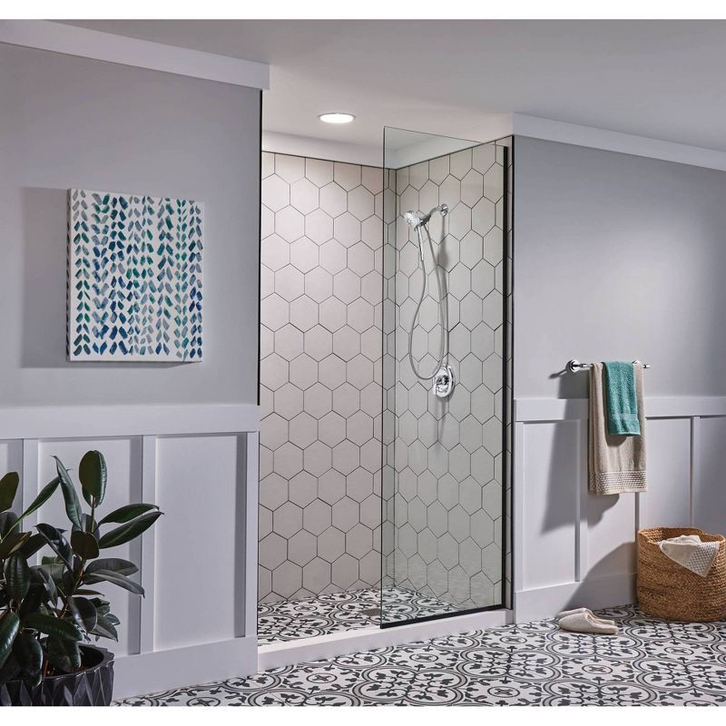 slide 7 of 11, Magnetix Engage 6-Function Dial Handheld Showerhead Chrome - Moen: EPA WaterSense, 59" Hose, 1.75 GPM, 1 ct