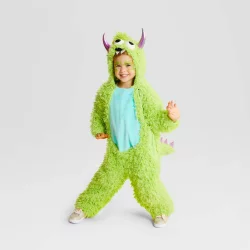 Target Toddler Dragon Halloween Costume Hyde and Eek Kids Plush Jumpsuit  18-24 M