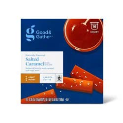 Naturally Flavored Salted Caramel Light Roast Coffee Pods - 16ct - Good & Gather™