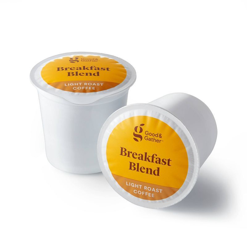 slide 2 of 4, Breakfast Blend Light Roast Coffee Pods - 16ct - Good & Gather™, 16 ct