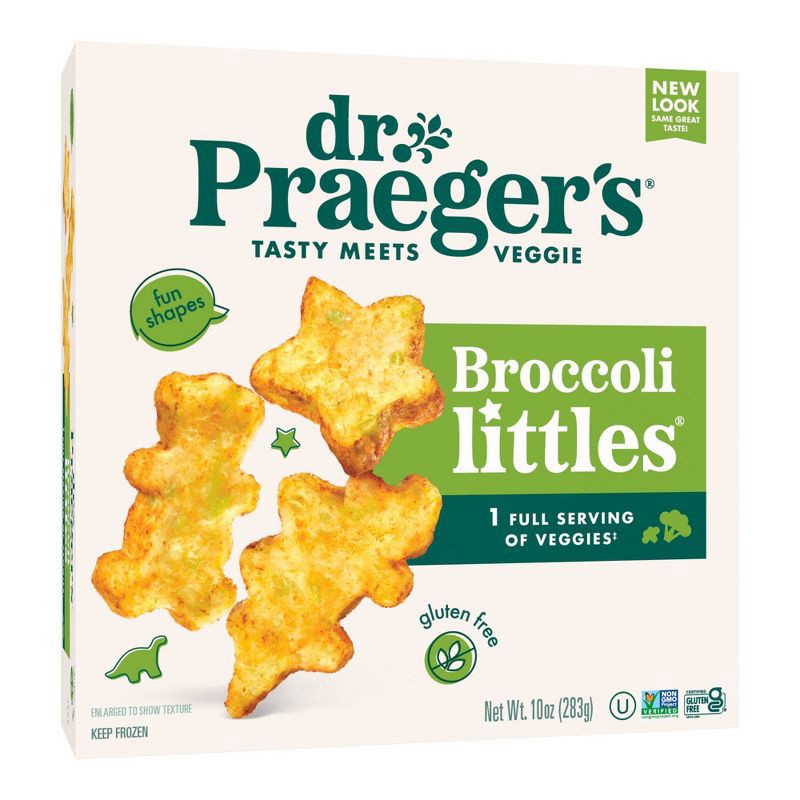 slide 1 of 5, Dr. Praeger's Frozen Gluten Free Broccoli Littles - 10oz, 10 oz