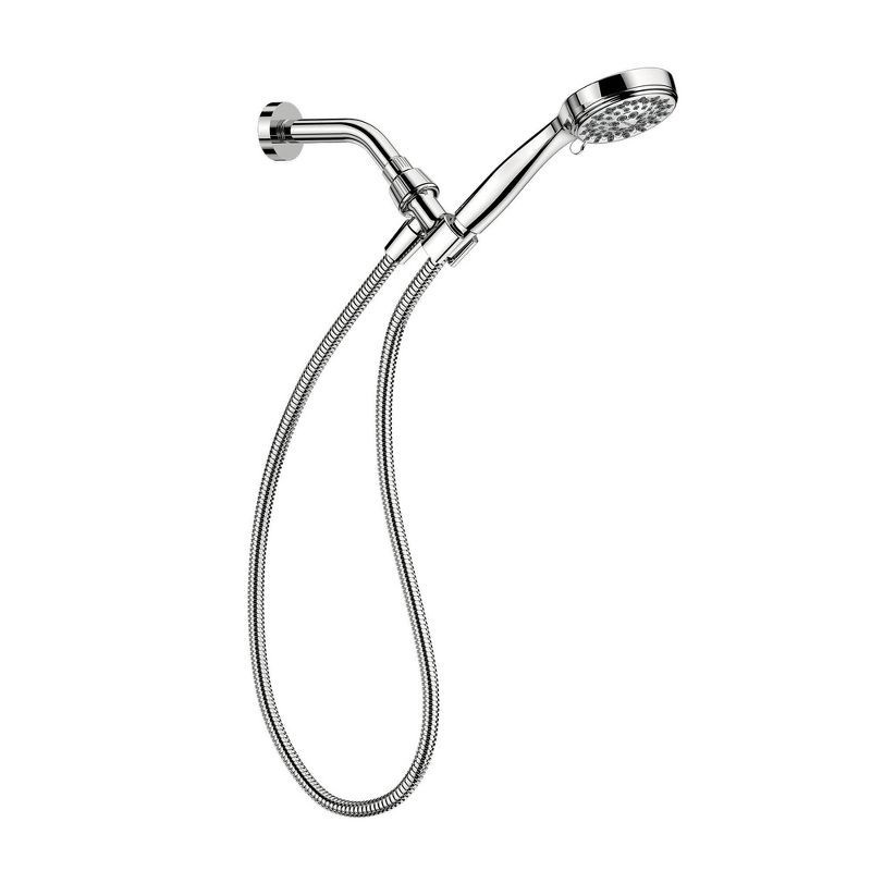 slide 2 of 11, Ignite 5-Function Handheld Showerhead Chrome - Moen: EPA WaterSense, 60" Hose, 1.75 GPM, Massage & Rain Settings, 1 ct