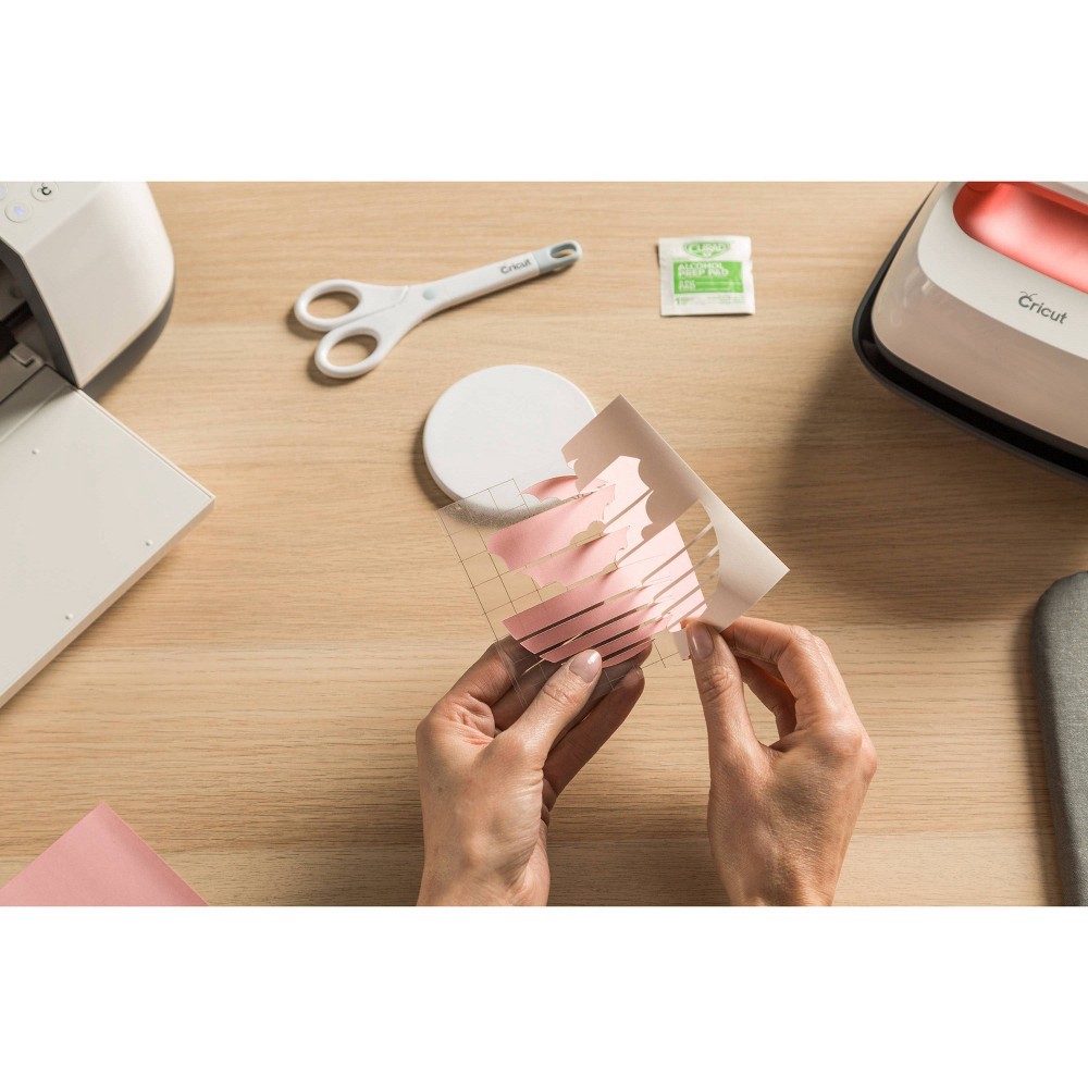 slide 8 of 10, Cricut Round Ceramic Blank Coaster Set - 4pk, 4 ct