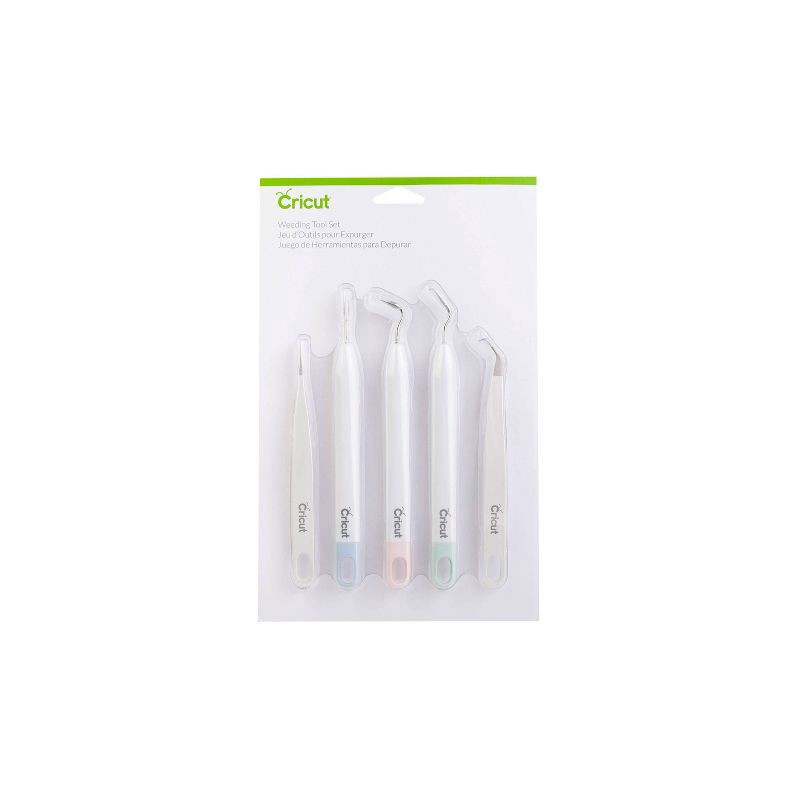 slide 1 of 6, Cricut Weeding Tool Set: Multicolor Art & Craft Tool for Vinyl & Stationery, 1 ct