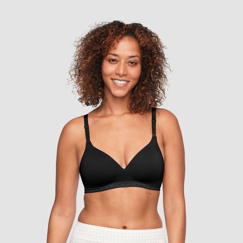 Simply Perfect by Warner's Women's Supersoft Wirefree Bra - Black 34B 1 ct