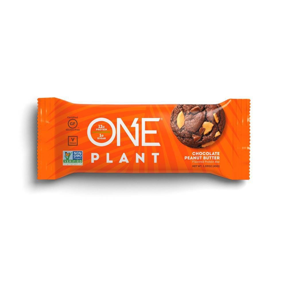 slide 2 of 4, ONE Bar Plant Protein Bar - Chocolate Peanut Butter - 4ct, 4 ct