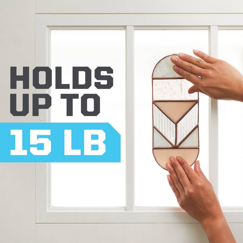 slide 3 of 9, Scotch Mount Double-Sided Mounting Tape Clear 1" x 60": Heavy Duty Wall Tape, Double Stick for Art & Office, 1 ct