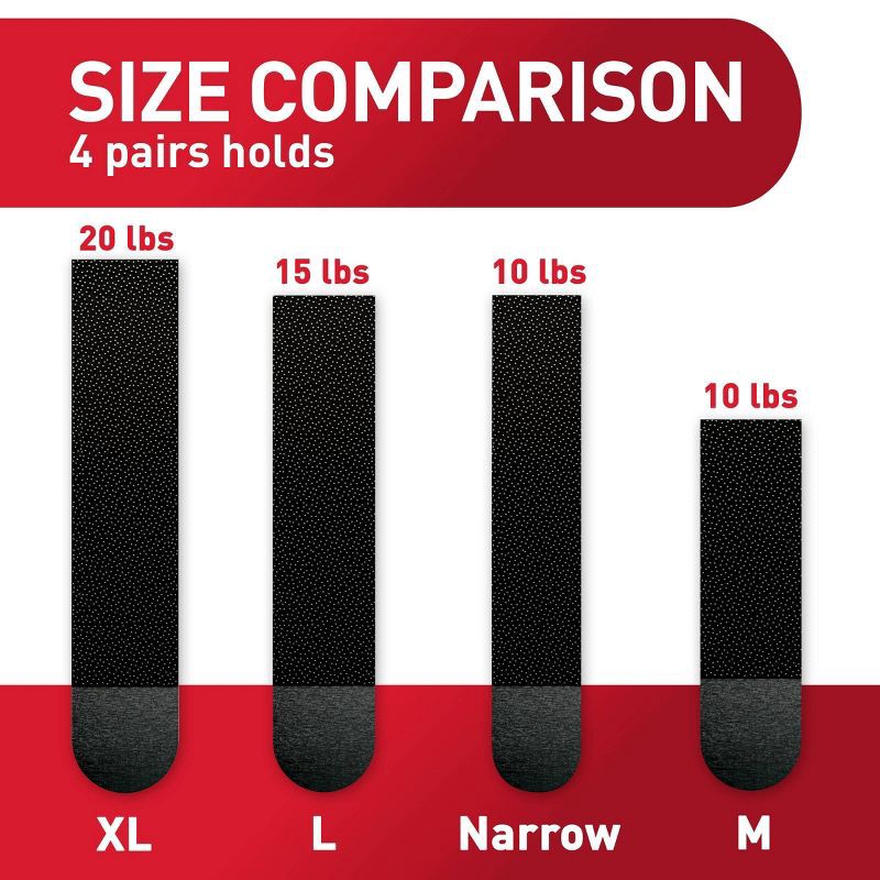slide 6 of 15, Command 16pk Damage-Free Medium and Large Picture Hanging Adhesive Strips for Holiday Decoration, 16 ct