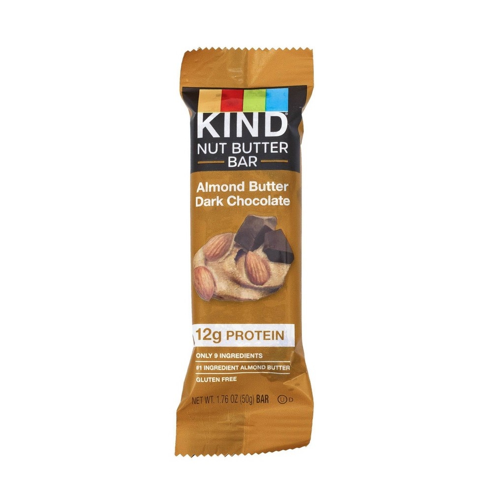 slide 2 of 3, KIND Almond Butter Dark Chocolate Bar, 1.76 oz