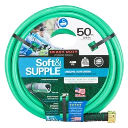Swan Heavy Duty Soft & Supple 5/8" x 50' Garden Hose