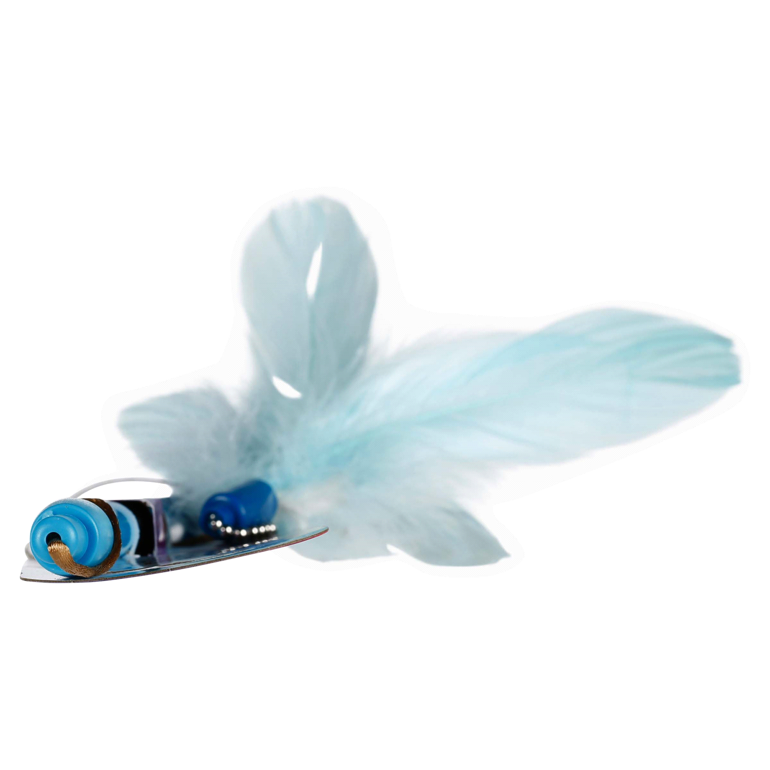 slide 5 of 5, SmartyKat Frisky Flyer Wand Pet Toy, 1 ct
