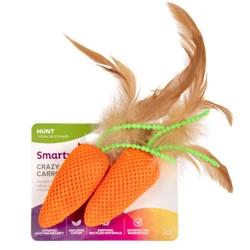 Smartykat Cat Toys Crzy Carrots