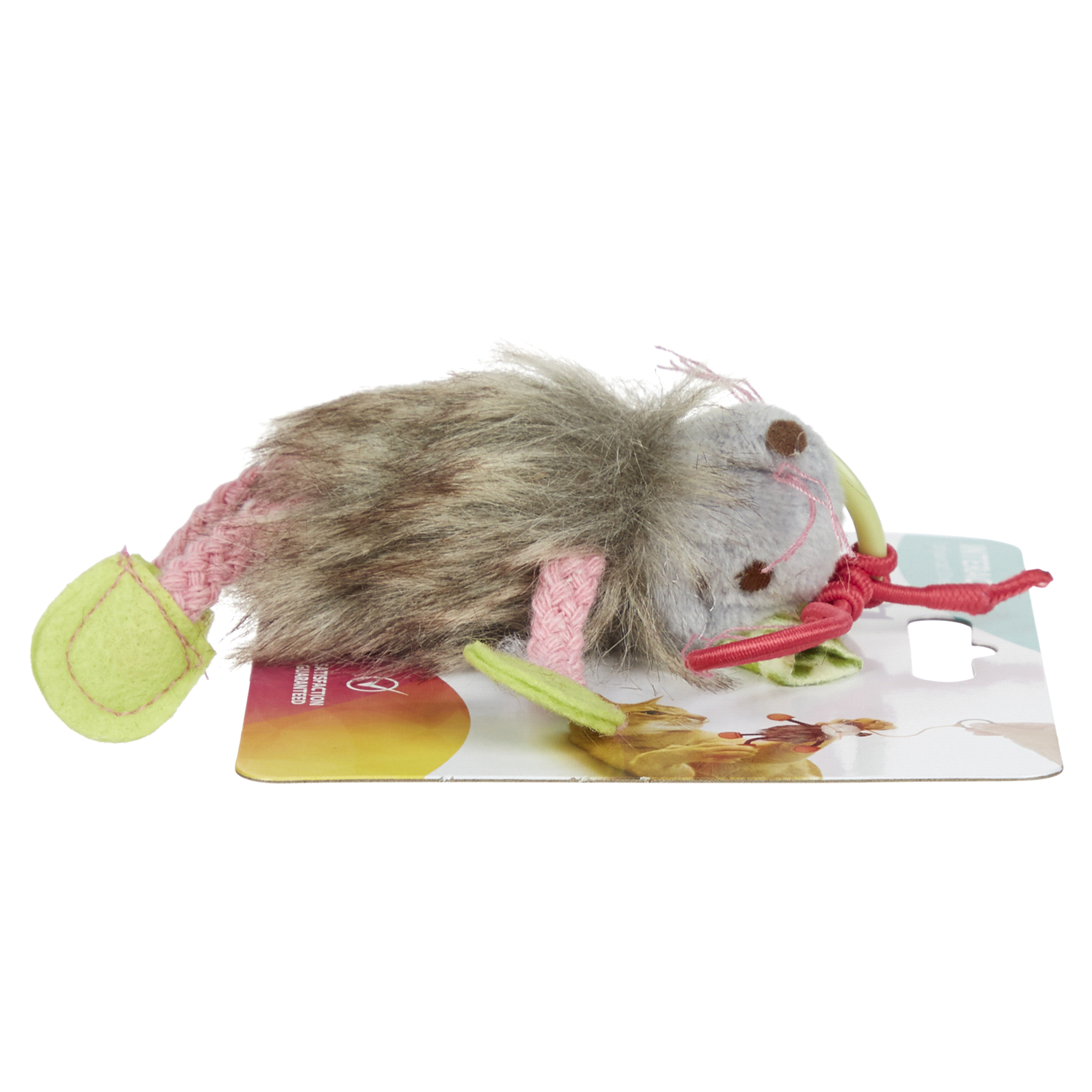 slide 3 of 5, SmartyKat BouncyMouse Cat Toy, 1 ct