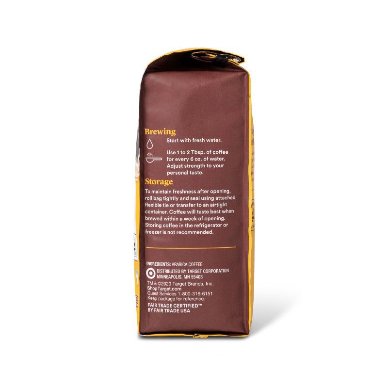 slide 4 of 4, Breakfast Blend Light Roast Ground Coffee - 12oz - Good & Gather™, 12 oz