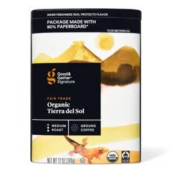 Signature Organic Tierra del Sol Medium Roast Ground Coffee - 12oz - Good & Gather™