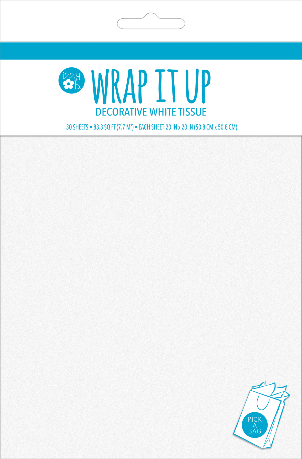 slide 1 of 1, White Tissue  Paper - 30 Ct , 30 ct