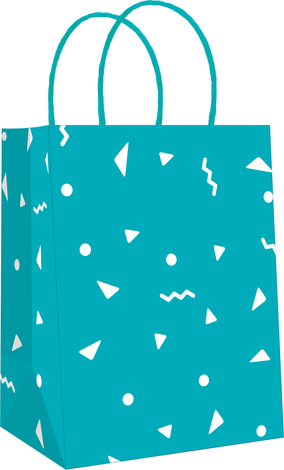 slide 3 of 4, Izzy B Kraft Gift Bag Cub, Celebrate, 6pk, 6 ct