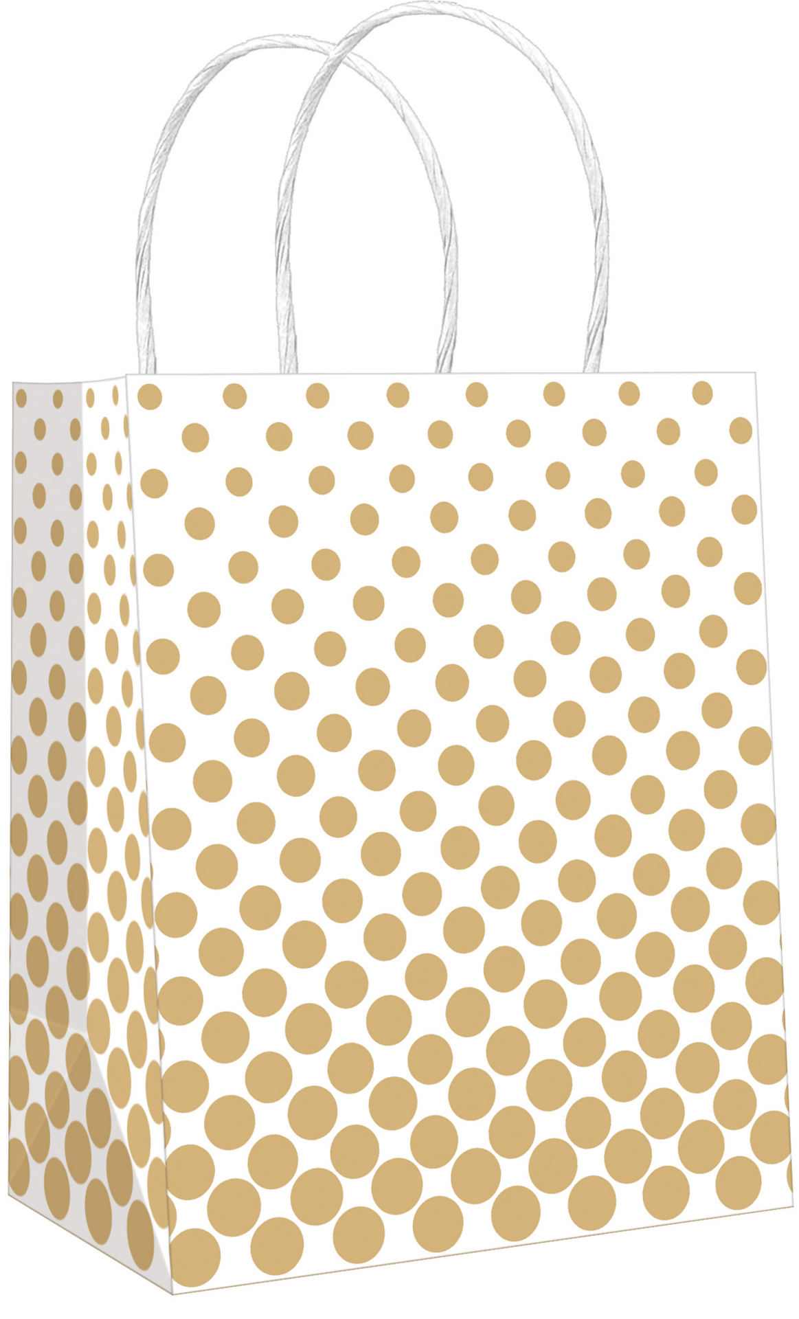 slide 2 of 4, Izzy B Cub Kraft Gift Bag Set, Dots, 3pk, 3 ct