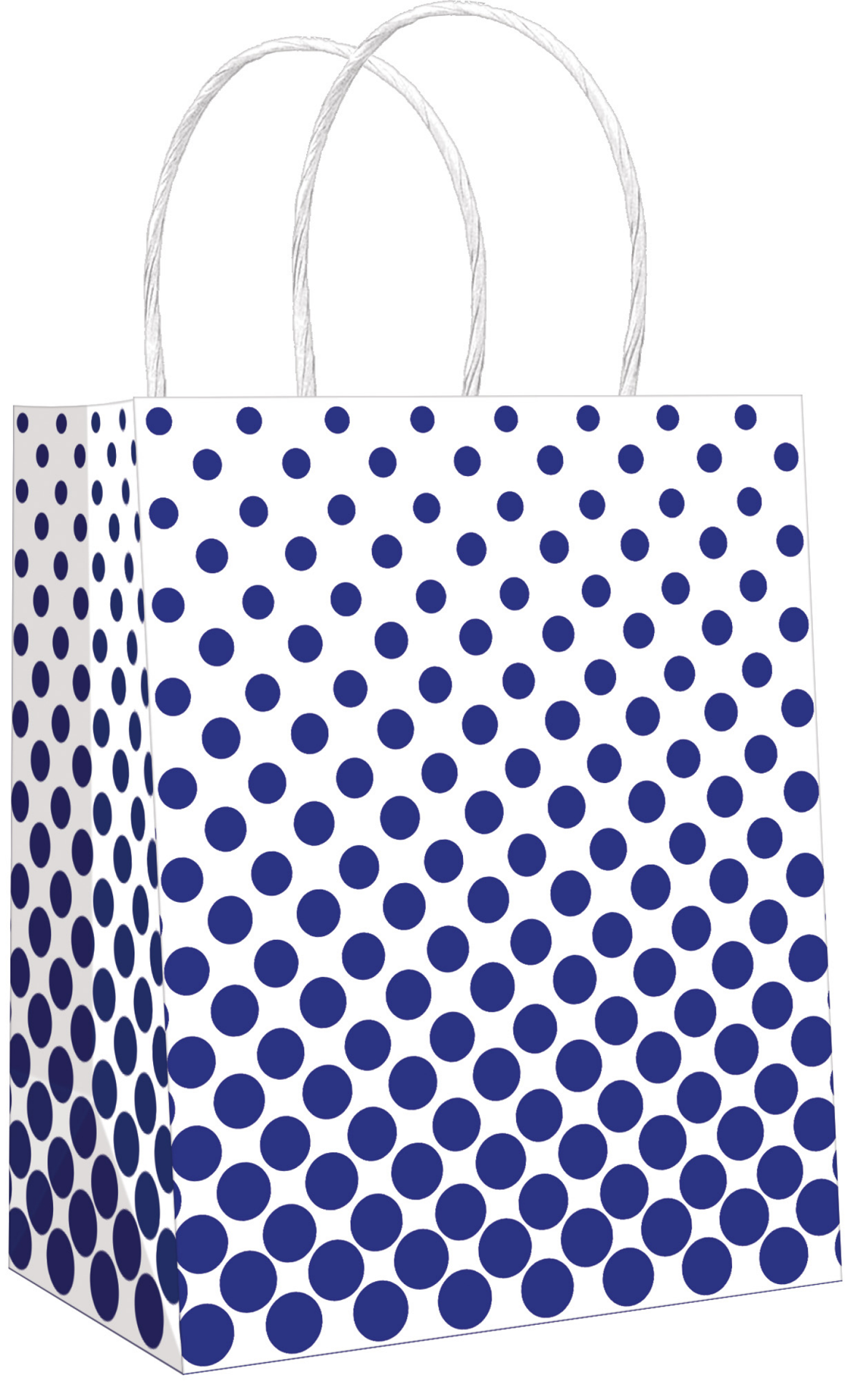 slide 3 of 4, Izzy B Cub Kraft Gift Bag Set, Dots, 3pk, 3 ct