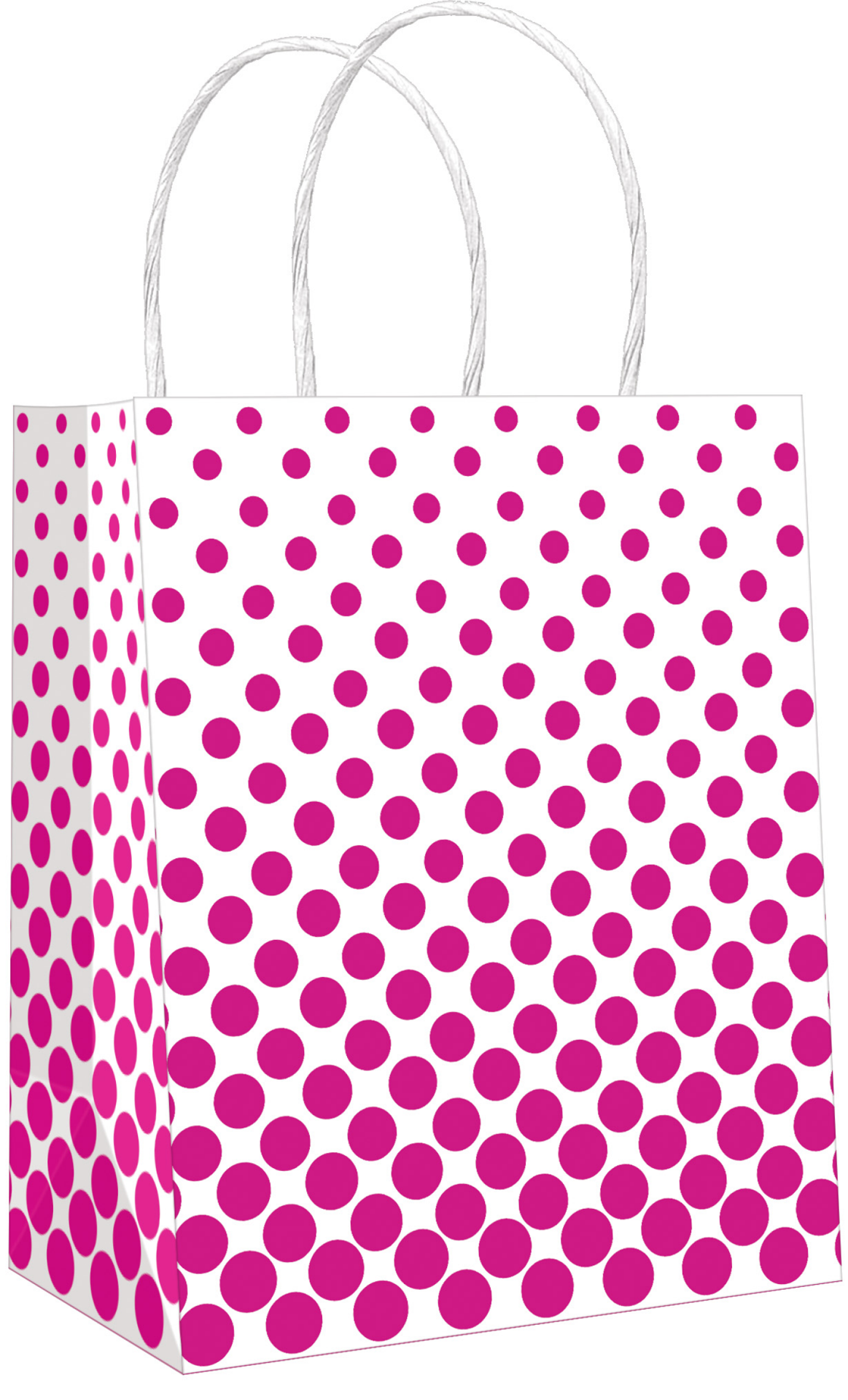 slide 4 of 4, Izzy B Cub Kraft Gift Bag Set, Dots, 3pk, 3 ct