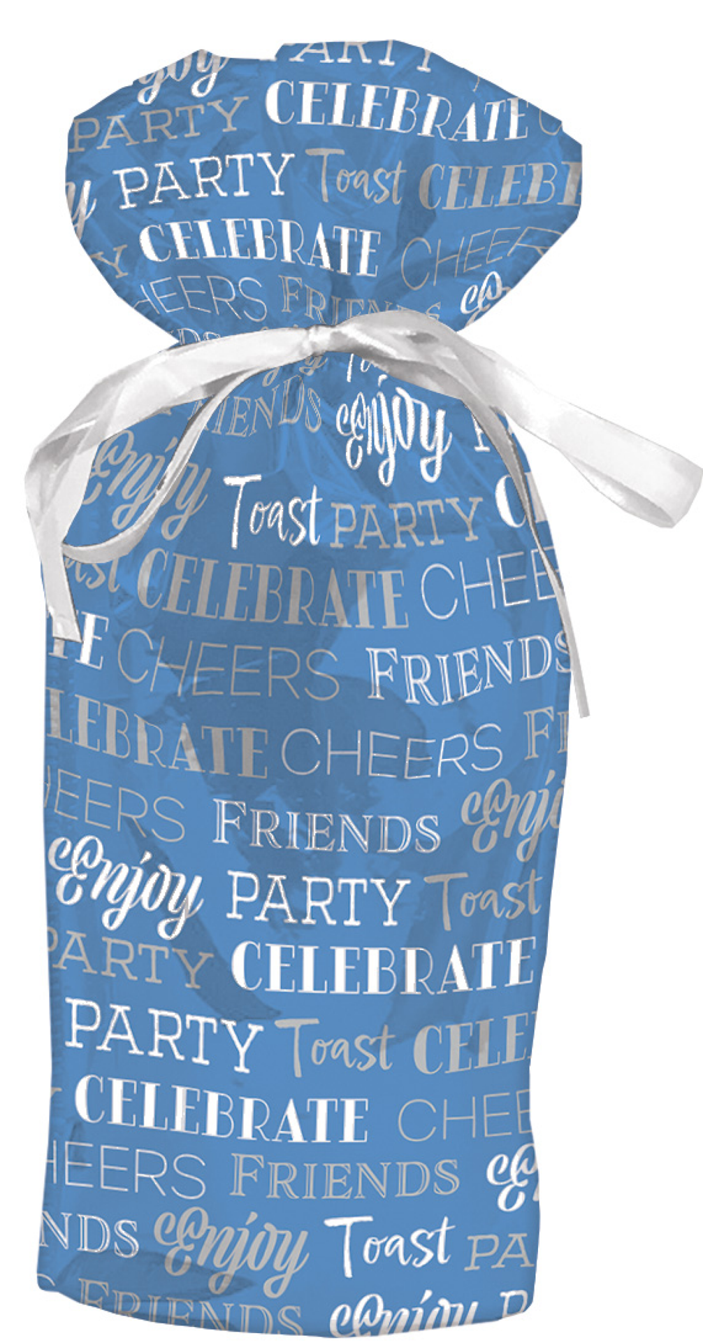 slide 3 of 3, Wiah Pull String Bottle Sacks, 3 ct