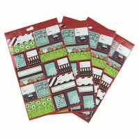 slide 15 of 25, Winter Hill Studios Foiled Peel and Stick Gift Tags, 80 Count, Assorted, 80 ct