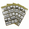 slide 6 of 25, Winter Hill Studios Foiled Peel and Stick Gift Tags, 80 Count, Assorted, 80 ct