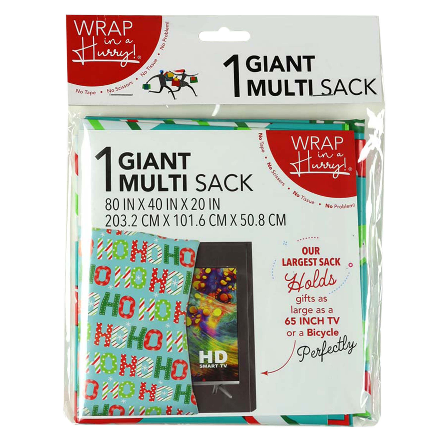 slide 5 of 6, Wrap-In-A-Hurry Giant Multipurpose Sack, 1 Count, 1 ct