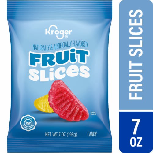 slide 1 of 4, Kroger Fruit Slices, 7 oz