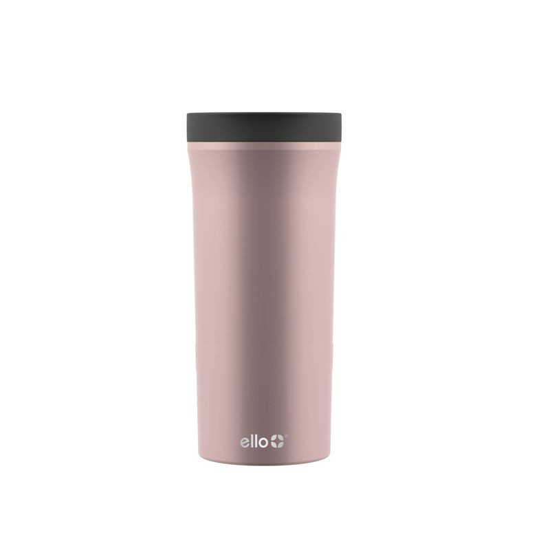 slide 1 of 4, Ello Arabica 14oz Vacuum Insulated Stainless Steel Travel Mug - Rose Gold, 14 oz