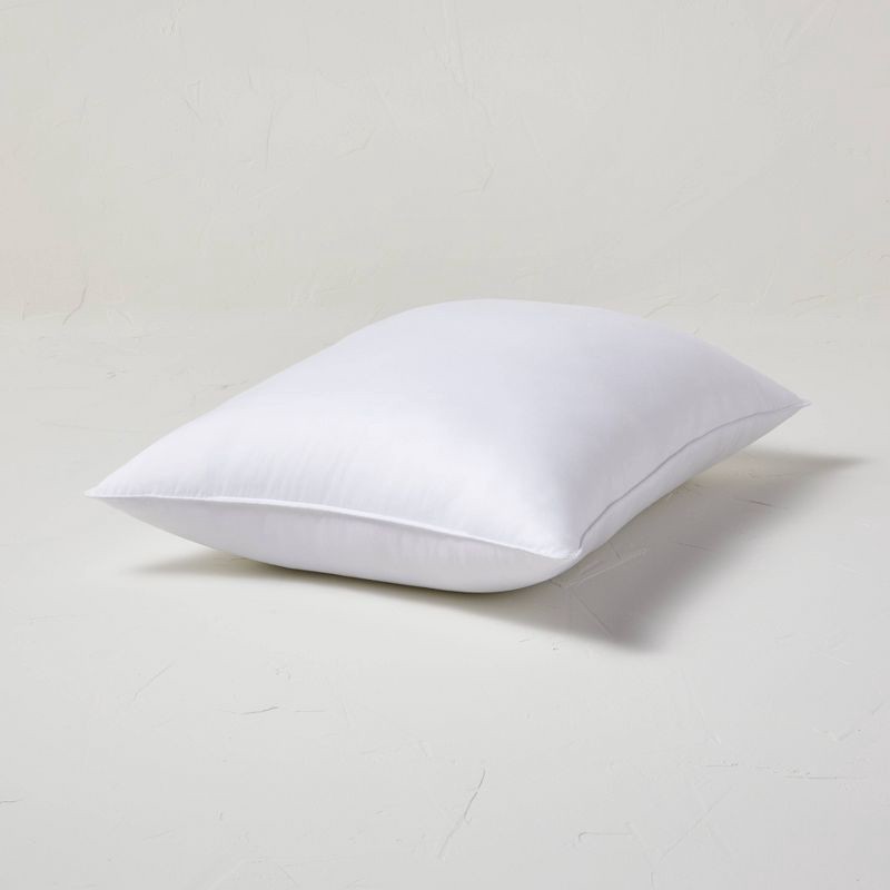 slide 3 of 4, Standard/Queen Machine Washable Firm Down Alternative Pillow - Casaluna™: Hypoallergenic, 300 Thread Count Cotton, 1 ct