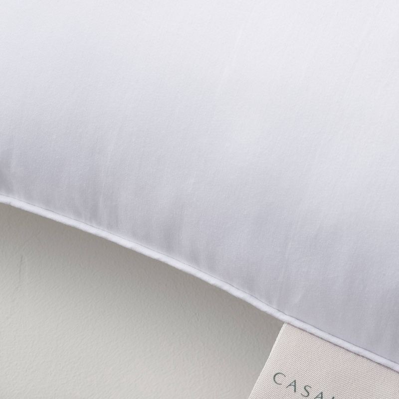 slide 4 of 4, Standard/Queen Machine Washable Firm Down Alternative Pillow - Casaluna™: Hypoallergenic, 300 Thread Count Cotton, 1 ct