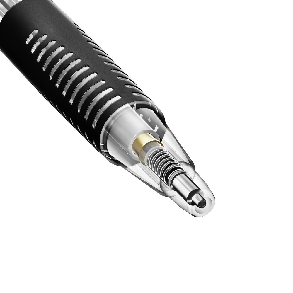 slide 7 of 9, Paper Mate Clear Point Break Resistent #2 Mechanical Pencils with Eraser & Refill 0.7mm Black, 1 ct