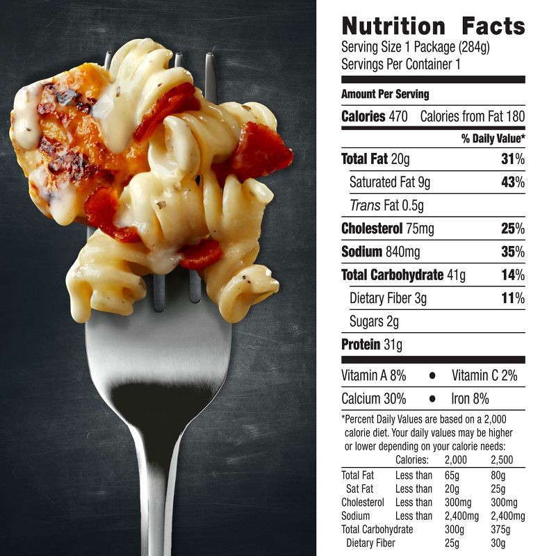 slide 2 of 4, Devour Frozen Creamy Bacon Alfredo Mac & Cheese with Chicken - 10oz, 10 oz