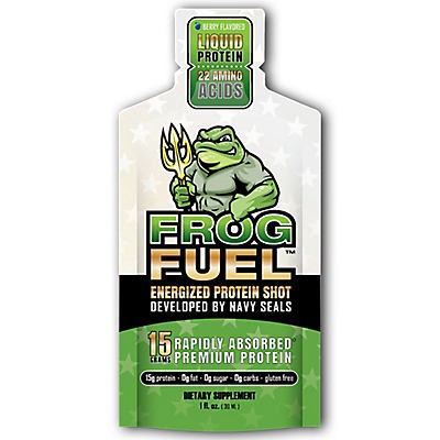 slide 1 of 2, Frog Fuel Power Protein Energy Boost, 1 oz