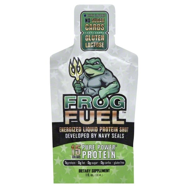slide 1 of 1, Frog Fuel Original Berry Flavor Energized Protein Shot Dietary Supplement, 1 fl oz