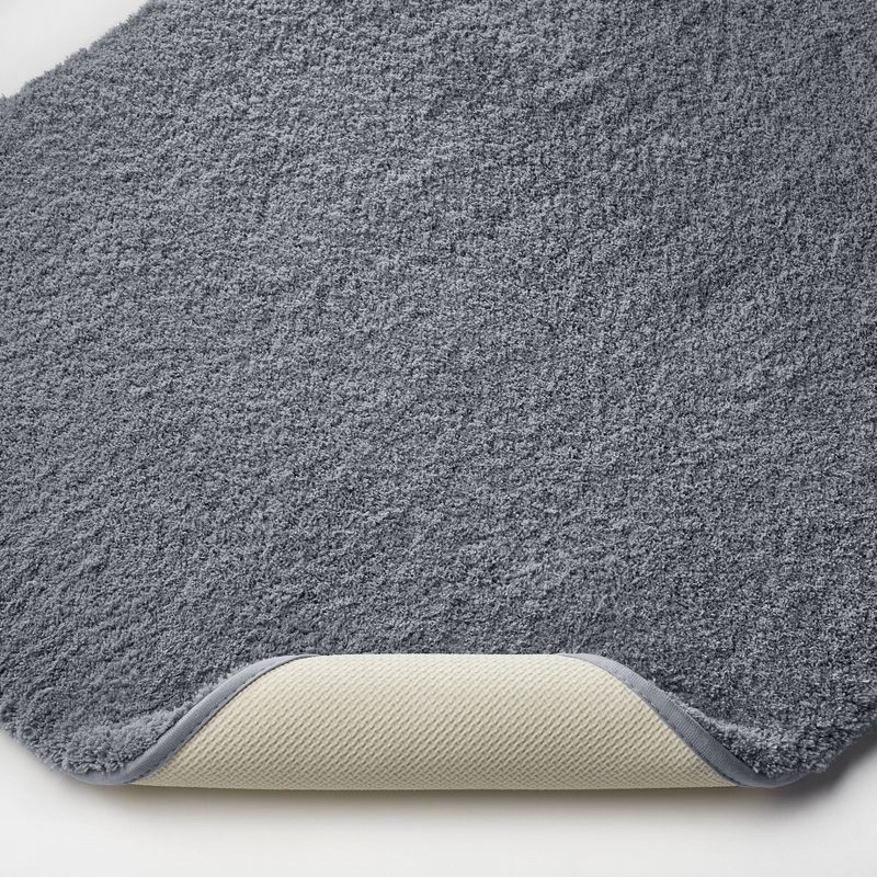 21x34 Bath Rug Dark Gray - Threshold Signature