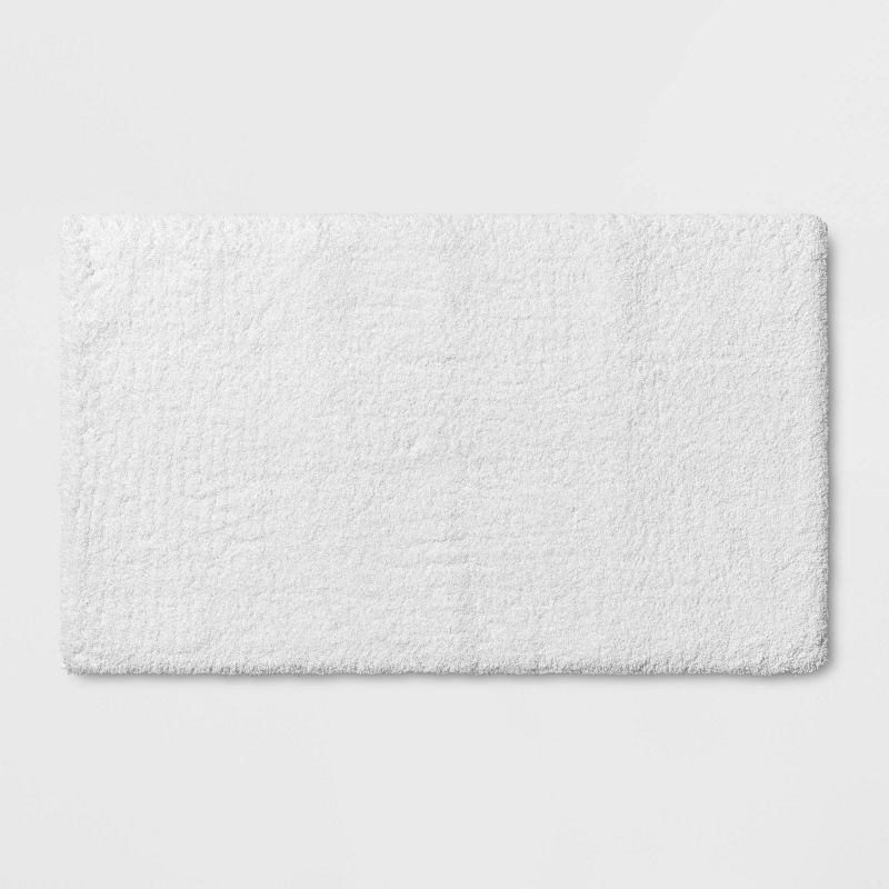 slide 1 of 1, 24"x40" Bath Rug White- Threshold Signature, 1 lb