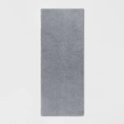 24x60 Bath Rug Light Gray - Threshold Signature 1 ct