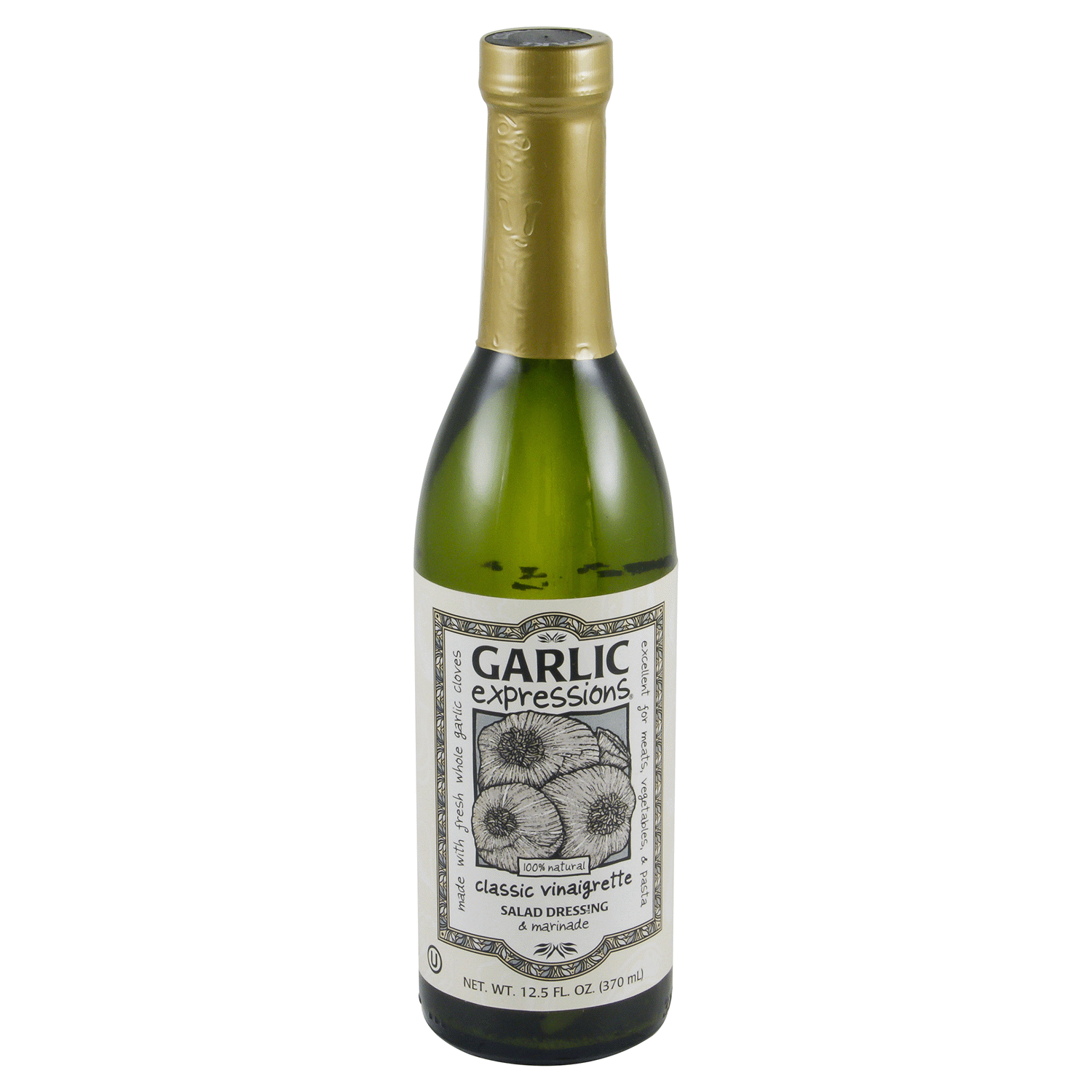 slide 1 of 3, Garlic Expressions Classic Vinaigrette Salad Dressing, 12.5 fl oz