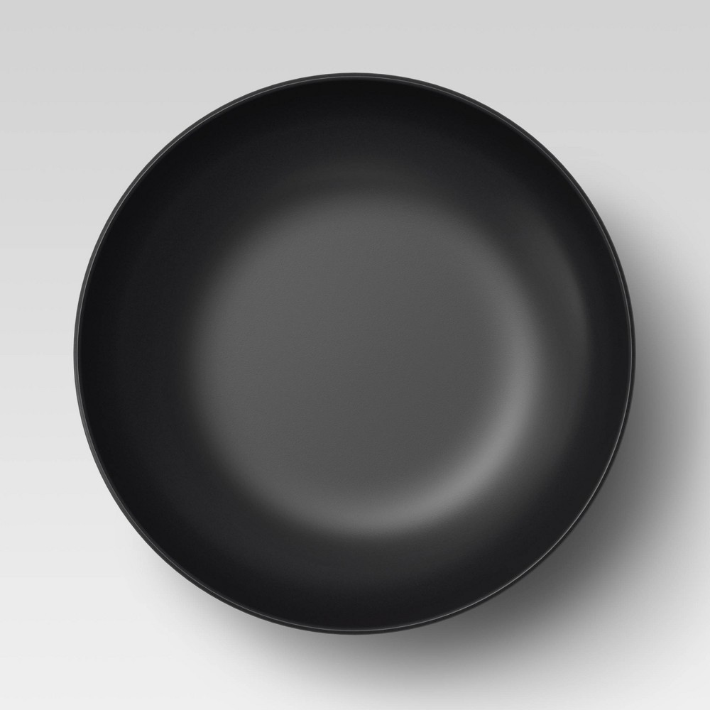 slide 3 of 3, 40.5oz Plastic Dinner Bowl Black - Room Essentials, 1 ct