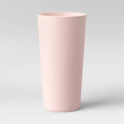 26oz Plastic Tall Tumbler Pink - Room Essentials