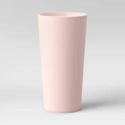26oz Plastic Tall Tumbler Pink - Room Essentials