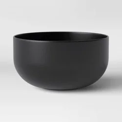 35oz Plastic Cereal Bowl Gray - Made By Design™