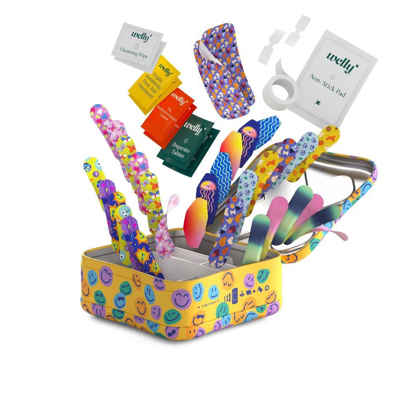 slide 2 of 8, Welly First Aid Kit - 130ct, 130 ct