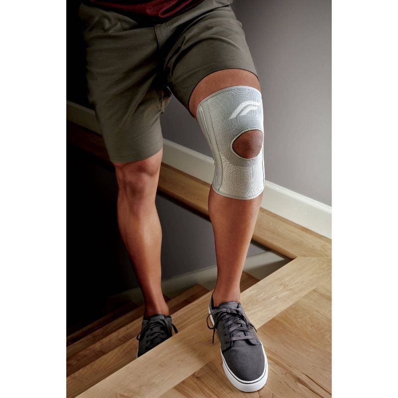 slide 4 of 7, FUTURO Comfort Knee Support with Stabilizers - L, 1 ct