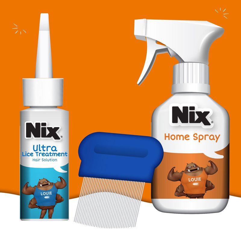 slide 7 of 9, Nix Ultra Super Lice Removal Kit Lice Removal Treatment For Hair and Home - 8.4 fl oz, 8.4 fl oz